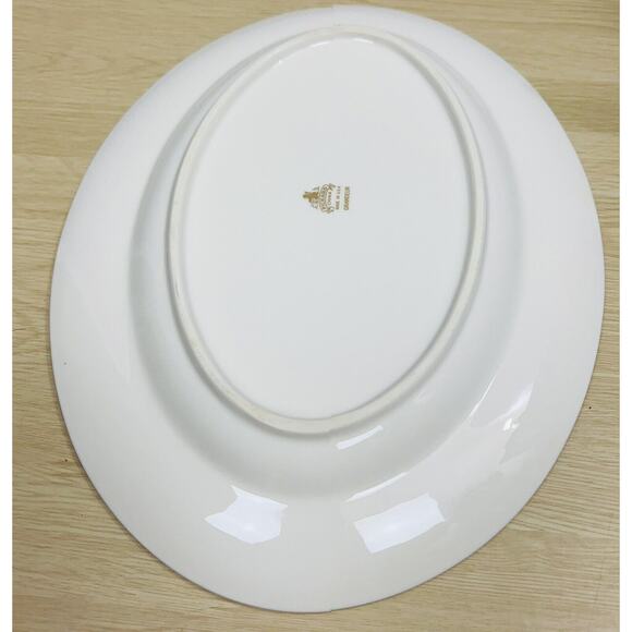 Vintage Pickard Grandeurby China Co Large Platter 12”x 9” Great Condition - Picture 3 of 6